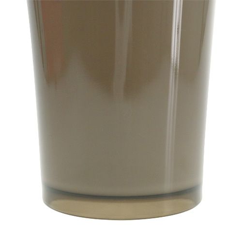 Product Vase &quot;Fizzy&quot; Ø13.5cm H20cm platinum grey, 1pc