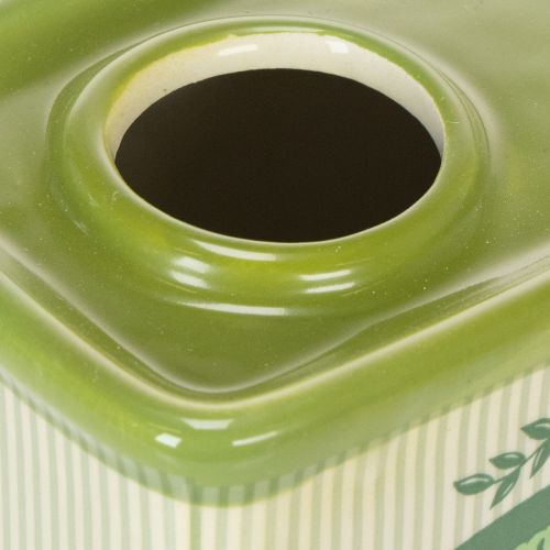 Product Olive oil vase, ceramic, ideal for kitchen decoration and Mediterranean table, 18cm