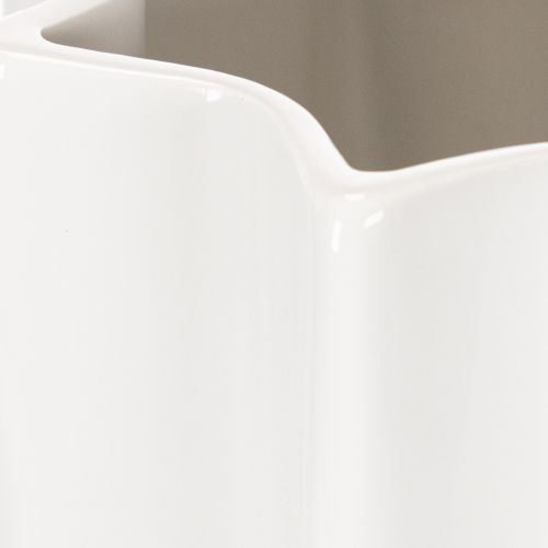 Flower vase fluted modern decorative vase 38cm | Floristik24.ie