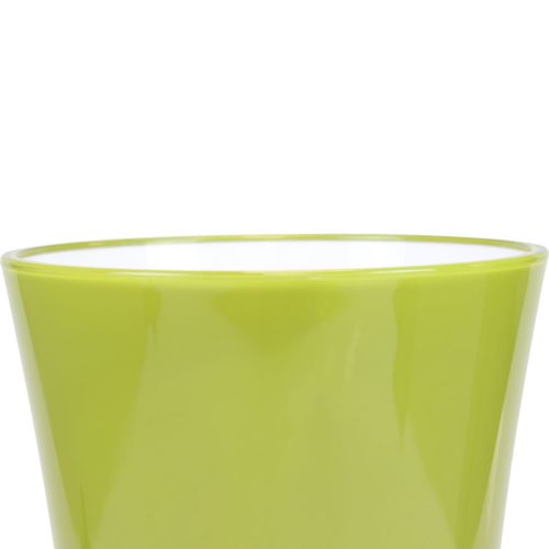 Product Vase Green Flower Vase Decorative Vase Fizzy Olive Ø16.5cm H27cm