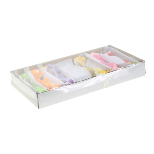 Floristik24 Birds on wire colored 8cm 12pcs