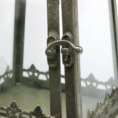 Product Vintage decorative lantern metal lantern garden lantern H33cm