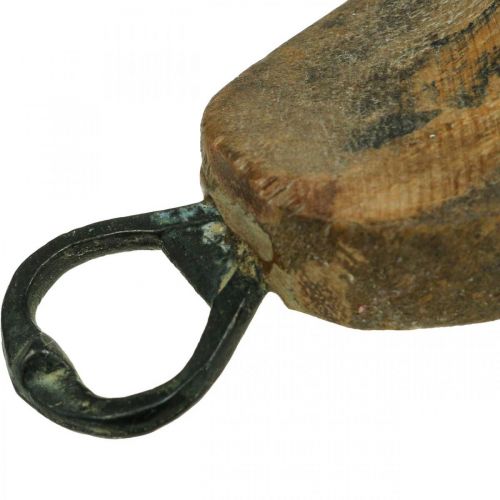 Floristik24 Vintage decoration, shoe with bottle opener, shoe last decoration L15–23cm