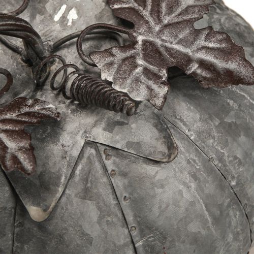 Floristik24 Vintage zinc decoration pumpkin autumn decoration made of metal Ø21cm H20cm