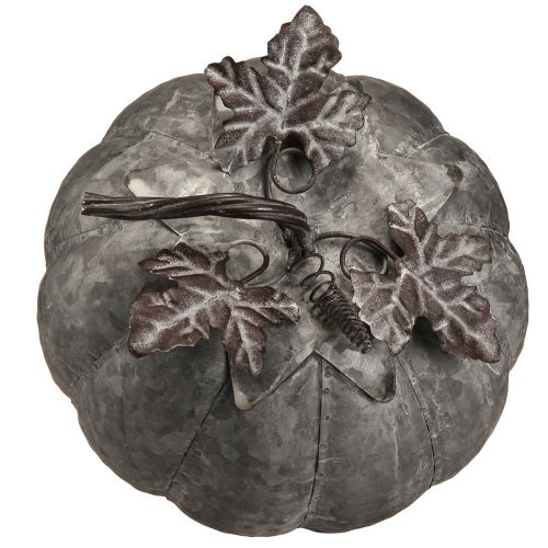 Floristik24 Vintage zinc decoration pumpkin autumn decoration made of metal Ø21cm H20cm