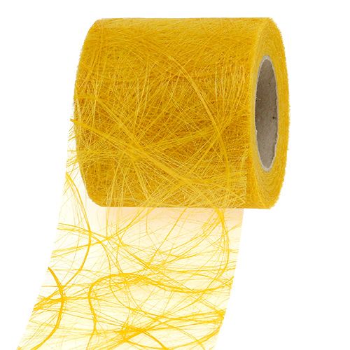 Fleece 8cm 25m yellow