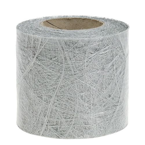 Product Fleece 8cm 25m silver