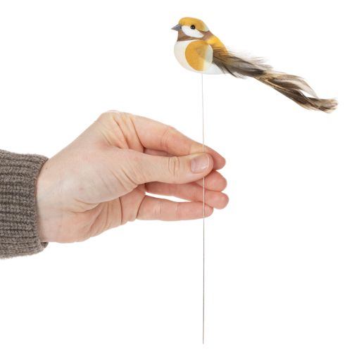 Product Bird decorations for festive table decorations. Versatile bird stakes, 10cm, 12 pieces.