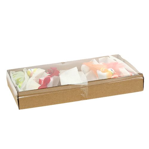 Floristik24 Bird 8cm assorted colors 12pcs