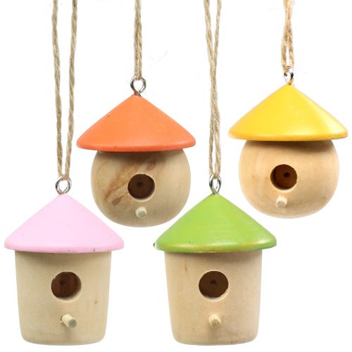 Floristik24 Deco hanger bird house 5cm 8pcs