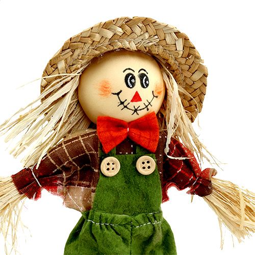 Floristik24 Decorative scarecrow 26cm assorted colors L51cm 8pcs