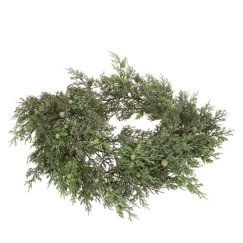 Artificial juniper garland, Christmas decoration for table or window, 185cm | Floristik24.ie