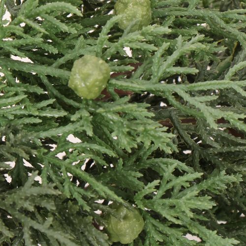 Artificial juniper garland, Christmas decoration for table or window, 185cm | Floristik24.ie