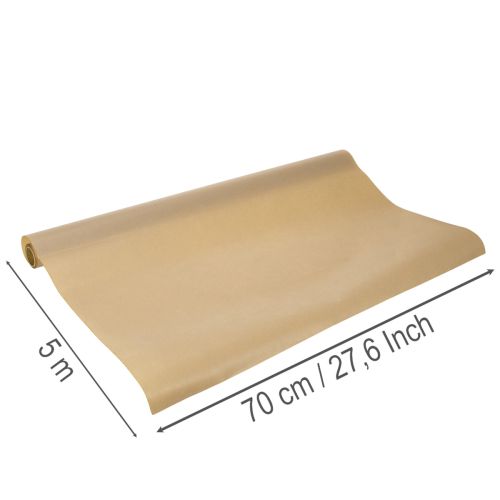 Wax paper roll for floristry and food, 70cm x 5m | Floristik24.ie