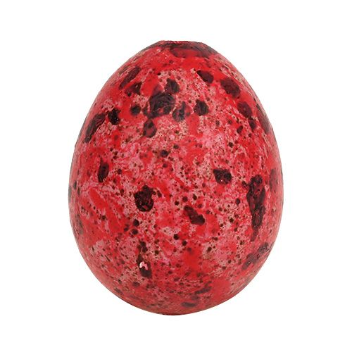 Product Quail egg red 3cm Easter decoration 50 pcs