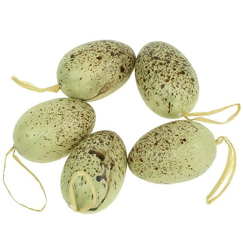 Floristik24 Quail egg in the net decoration 6cm 27st.