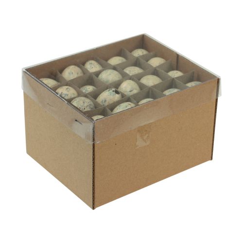 Floristik24 Quail Eggs Decoration Easter Blown Out Eggs Cream 3cm 50 Pcs