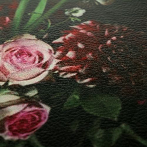 Floristik24 Wall plate with a floral pattern Ø33cm