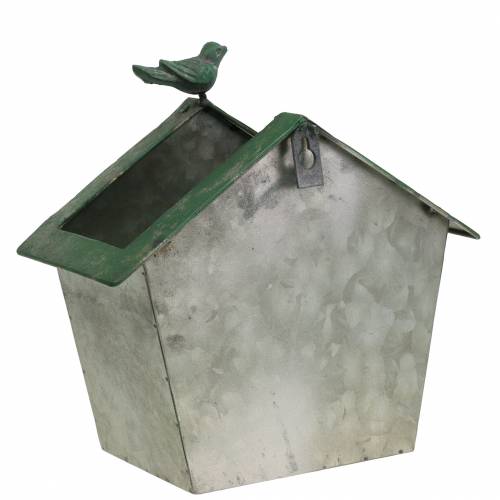 Floristik24 Metal birdhouse for planting H25.5cm