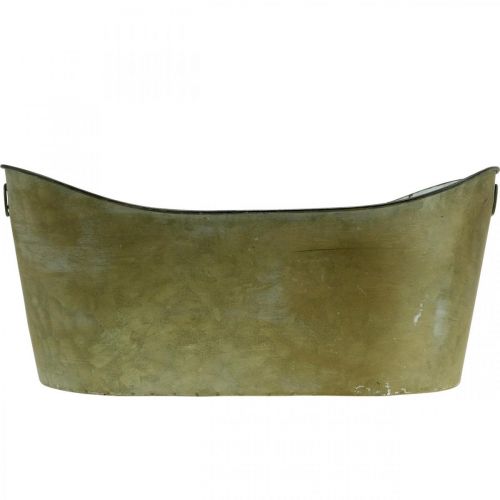 Product Set of planter tub copper-colored/white L32.5cm/36.5cm/41.5cm