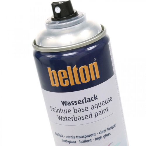 Product Belton free water-based lacquer high gloss clear lacquer spray can 400ml