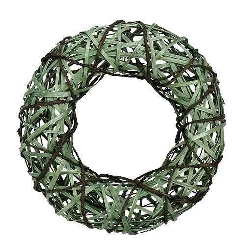 Floristik24 Willow wreath medium green Ø33cm