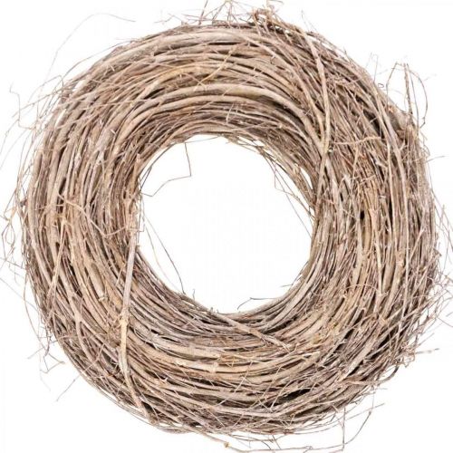 White willow wreath decorative wreath wreath table wreath Ø30cm
