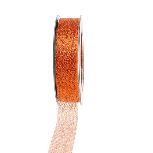 Christmas ribbon copper 25mm 25m