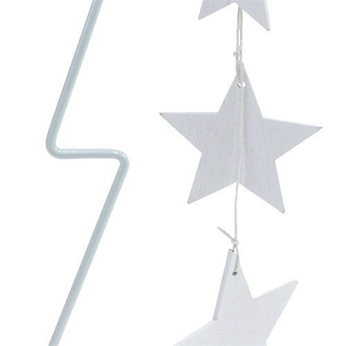 Floristik24 Christmas tree metal white H53.5cm