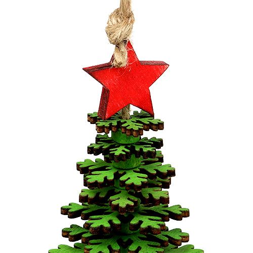 Product Christmas tree to hang green 14cm