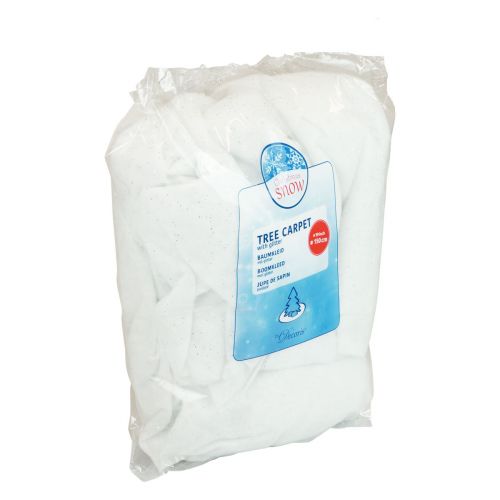 Product Christmas tree cover Christmas tree cover white glitter Ø150cm