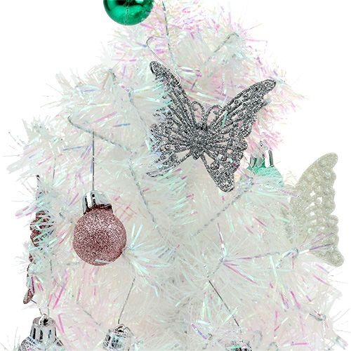 Product Christmas decoration mini tree multicolored 43cm