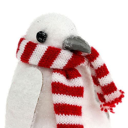 Product Christmas decoration penguin 11cm white 3pcs