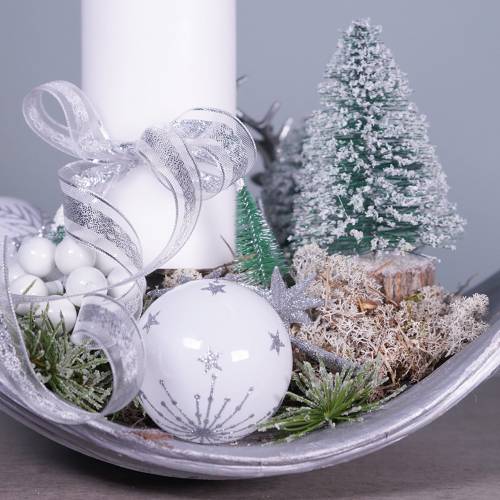 Product Christmas decoration Christmas tree snowed 10cm 8pcs