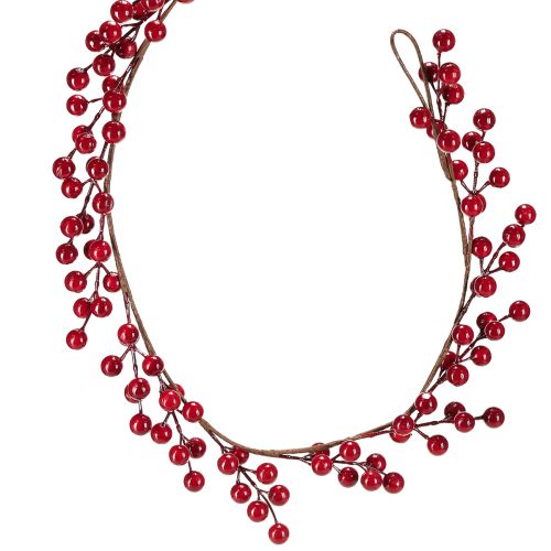 Product Christmas garland artificial berry garland red 180cm