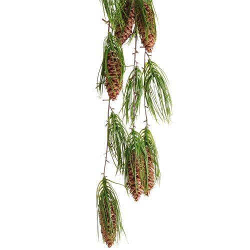 Product Artificial Christmas garland with pine cones for festive decoration