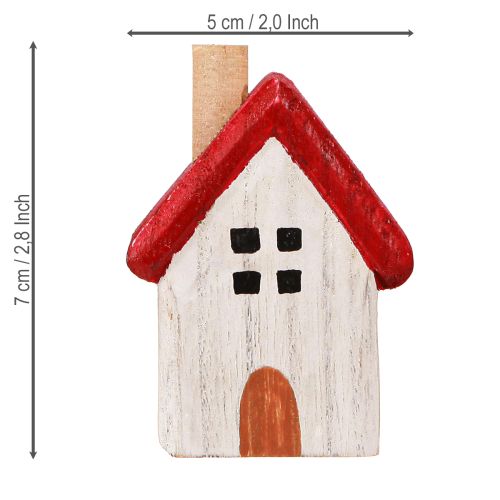 Christmas house wooden