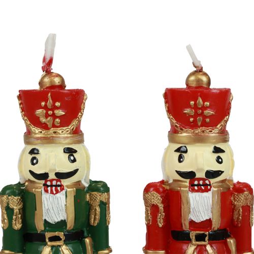 Floristik24 Christmas candle nutcracker figure table decoration Christmas 18cm 1 pc