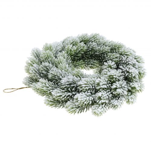 Floristik24 Christmas wreath fir branches Fir wreath artificially snowed Ø28cm