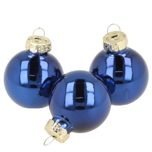 Mini Christmas Ball Set Glass Decoration for Fir Branches 3cm 22pcs buy online | Floristik24.ie