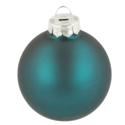 Christmas bauble, matte and glossy, festive Christmas tree ornament, 6cm, 24 pieces | Floristik24.ie