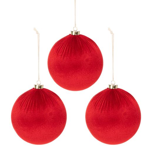 Large red Christmas bauble for