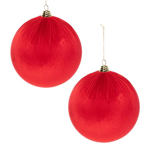 Red Velvet Christmas Ball,