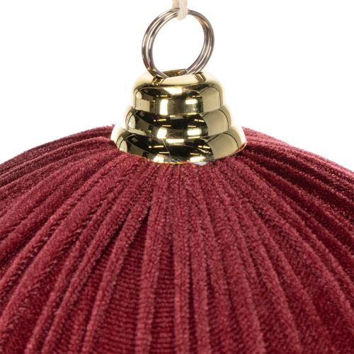 Large red velvet Christmas