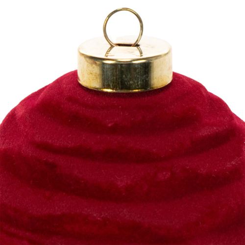 Christmas bauble, velvety