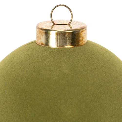 Christmas tree bauble, velvet