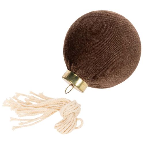 Christmas baubles, velvet
