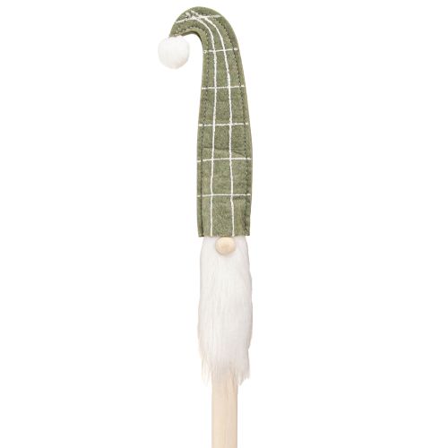 Floristik24 Santa Claus on a stick Christmas gnome green 57cm 4 pieces