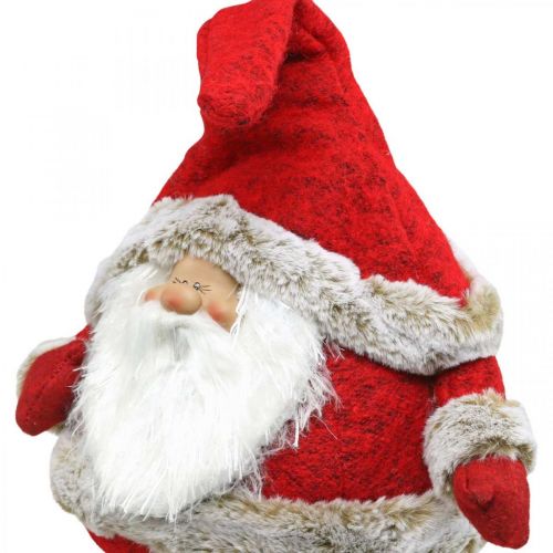 Product Santa Claus edge stool decorative figure Christmas 28×22×88cm