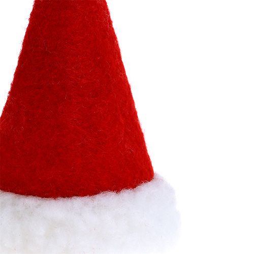 Floristik24 Christmas hats red 10cm 12pcs